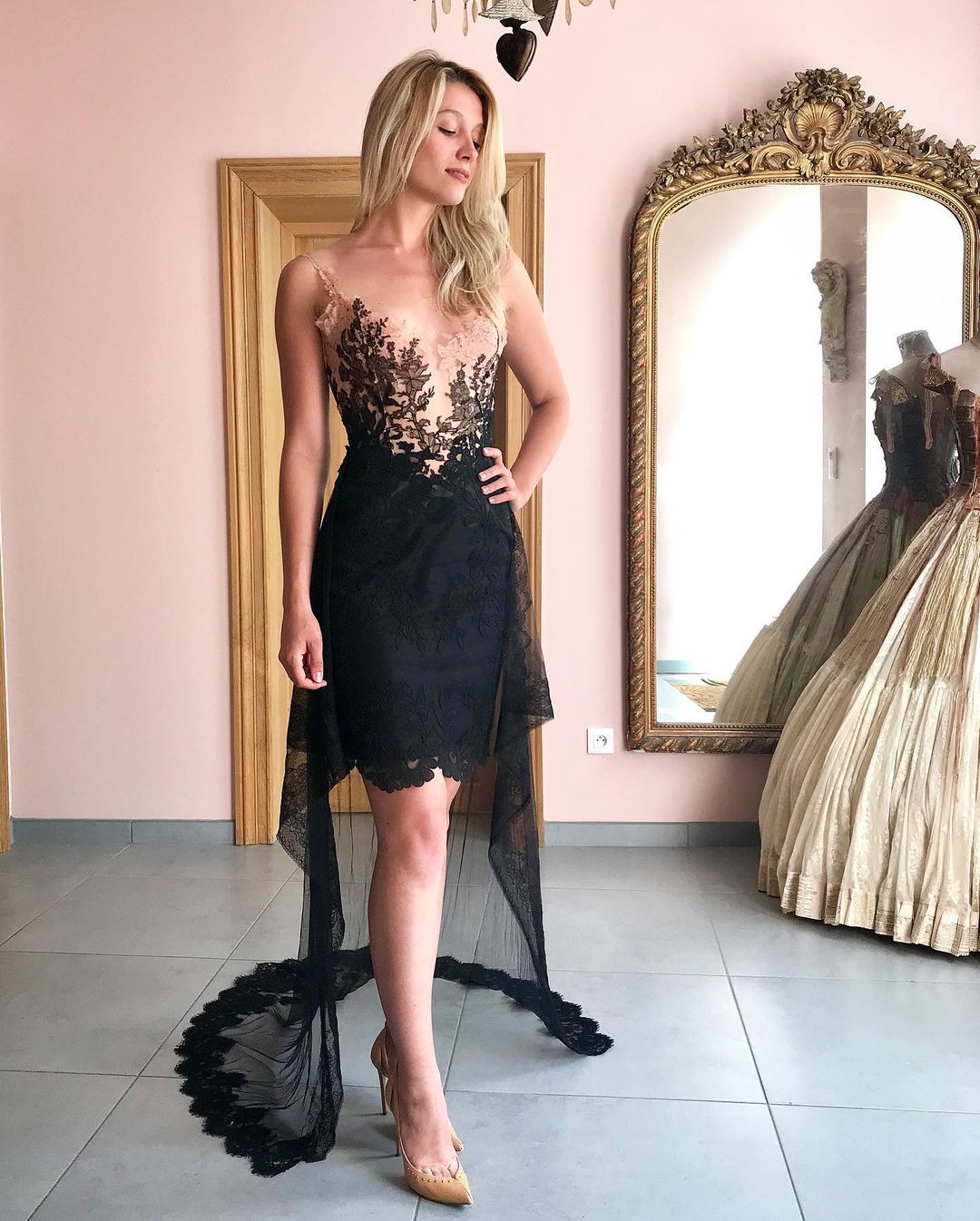 Petite robe noire sexy, Sylvie Facon