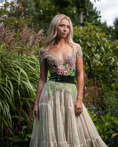 Sylvie Facon, robe inspiration florale, robes fleuries