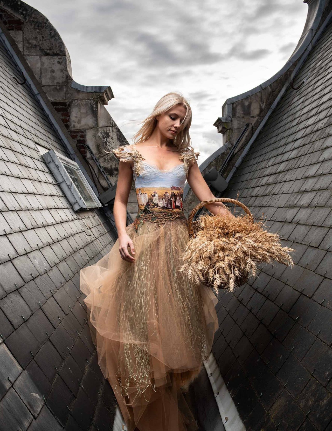 Painted dresses - Sylvie Facon